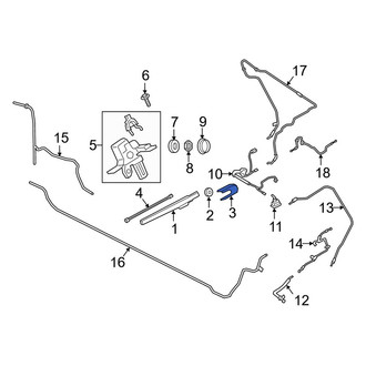 Lincoln OE - Rear Wiper Arm Cover