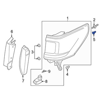 Lincoln OE - Tail Light Clip