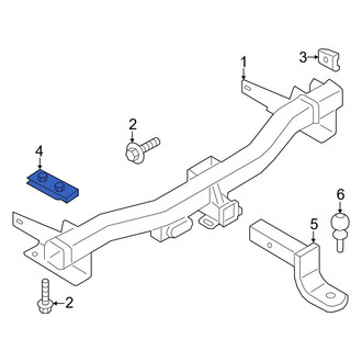 Lincoln OE - Trailer Hitch Nut