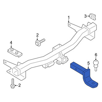 Lincoln OE - Rear Trailer Hitch Ball Mount