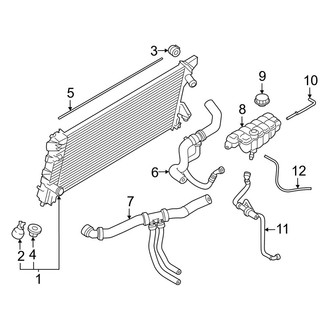 Lincoln OE - Cooling - Radiator & Components