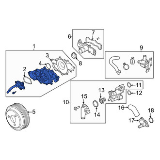 Lincoln OE - Engine Water Pump