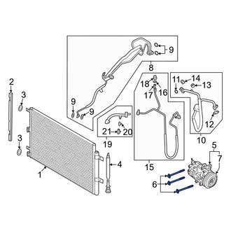 Lincoln OE - A/C Compressor Bolt
