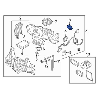 Lincoln OE - HVAC Blower Motor Resistor