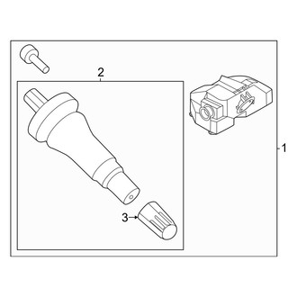 Lincoln OE - Electrical - Tire Pressure Monitor Components