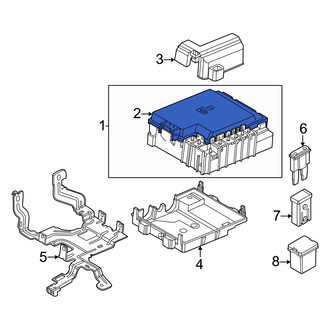 Lincoln OE - Upper Fuse and Relay Center Cover