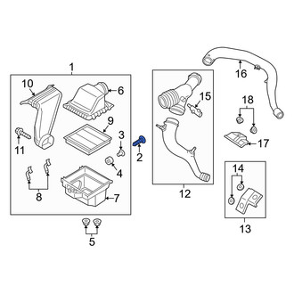 Lincoln OE - Air Filter Housing Screw