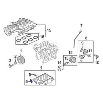 Lincoln OE - Engine Oil Drain Plug Gasket
