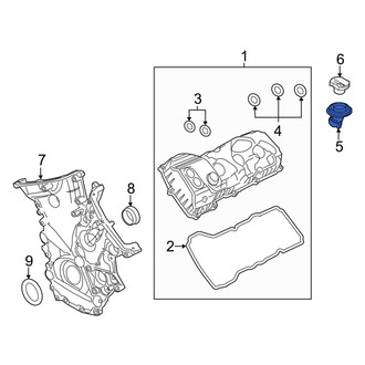 Lincoln OE - Engine Oil Filler Tube