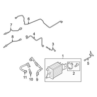 Lincoln OE - Emission System - Emission Components