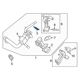 Lincoln OE - Exhaust Gas Recirculation (EGR) Valve Gasket