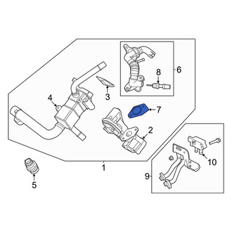 Lincoln OE - Exhaust Gas Recirculation (EGR) Valve Gasket