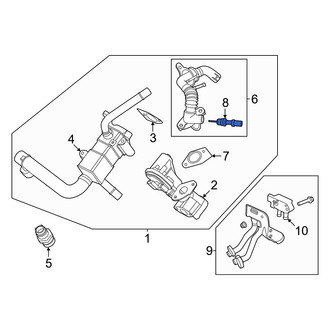 Lincoln OE - Exhaust Gas Recirculation (EGR) Valve Temperature Sensor