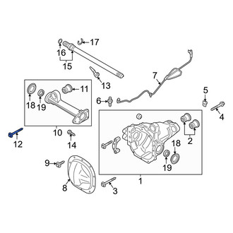 Lincoln OE - Lower Differential Housing Bolt