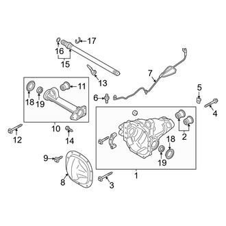 Lincoln OE - Front Suspension - Carrier & Components