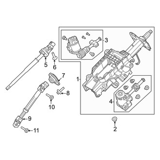 Lincoln OE - Steering Column Assembly