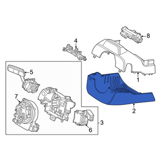Lincoln OE - Lower Steering Column Cover