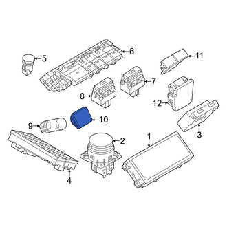 Lincoln OE - Center 12 Volt Accessory Power Outlet Cover