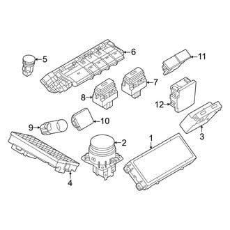 Lincoln OE - Front Console (Electrical Components)