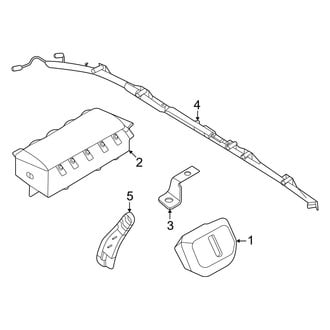 Lincoln OE - Restraint Systems - Air Bag Components (Air Bags)