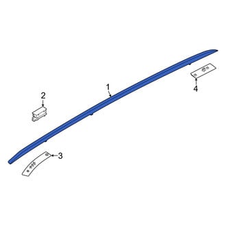 Lincoln OE - Left Roof Molding