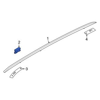 Lincoln OE - Roof Molding Cap