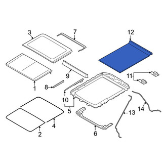 Lincoln OE - Sunroof Cover