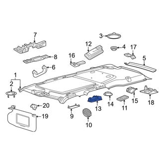 Lincoln OE - Front Upper Dashboard Air Vent