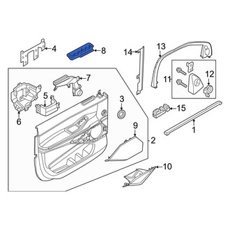 Lincoln OE - Front Upper Dashboard Air Vent