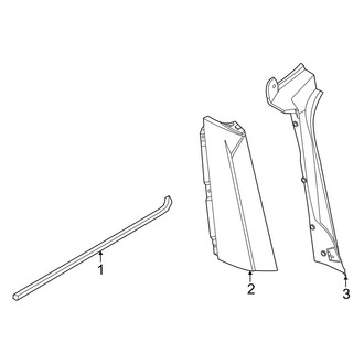 Lincoln OE - Quarter Panel - Exterior Trim