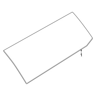 Lincoln OE - Quarter Panel - Glass