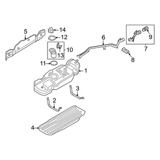 Lincoln OE - Fuel System Components