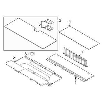 Lincoln OE - Rear Body & Floor - Interior Trim (Black Label / Reserve)