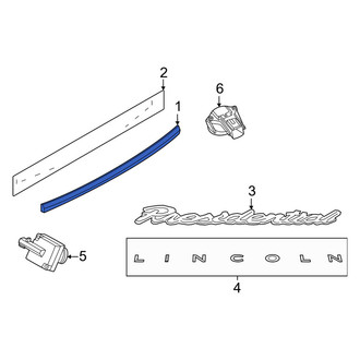 Lincoln OE - Rear Liftgate Finish Panel