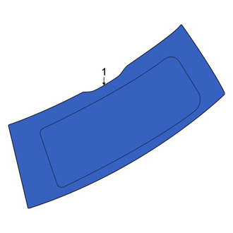 Lincoln OE - Rear Liftgate Glass