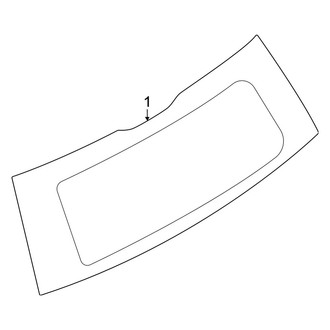 Lincoln OE - Lift Gate - Glass