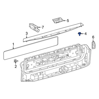 Lincoln OE - Tailgate Molding Clip