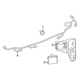 Lincoln OE - Rear Bumper - Electrical Components