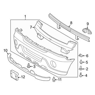 Lincoln OE - Front Bumper - Bumper & Components