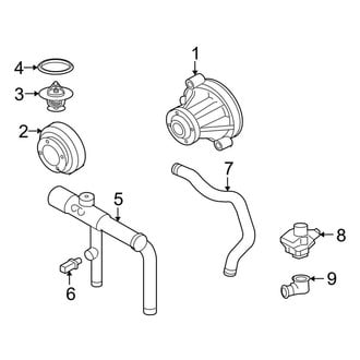 Lincoln OE - Cooling - Water Pump