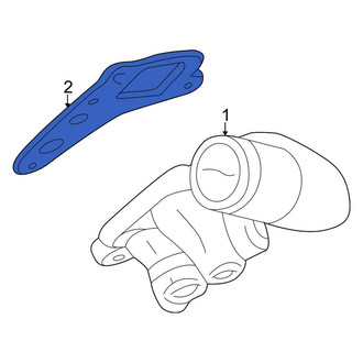 Lincoln OE - Engine Oil Filter Adapter Gasket