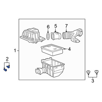 Lincoln OE - Air Filter Housing Insulator