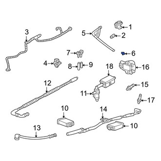Lincoln OE - Exhaust Gas Recirculation (EGR) Tube Adapter