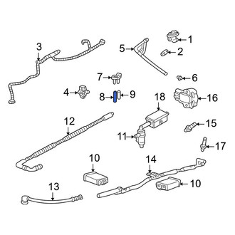 Lincoln OE - Evaporative Emissions System Lines