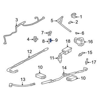 Lincoln OE - Evaporative Emissions System Lines