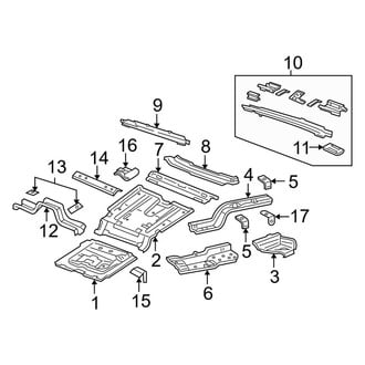 Lincoln OE - Rear Body & Floor - Rear Body