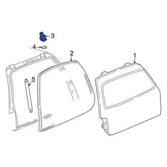 Lincoln OE - Rear Liftgate Hinge