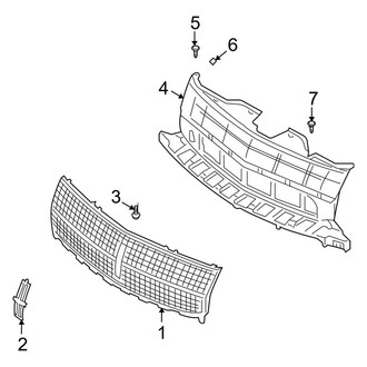Lincoln OE - Grille & Components