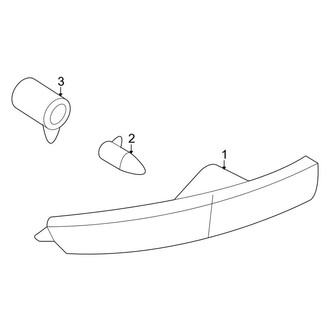 Lincoln OE - Front Lamps - Side Marker Lamps