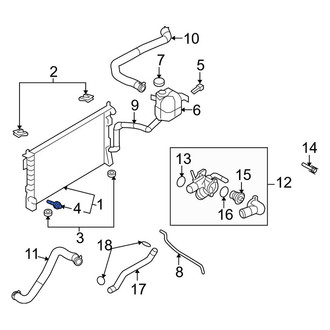 Lincoln OE - Radiator Drain Plug